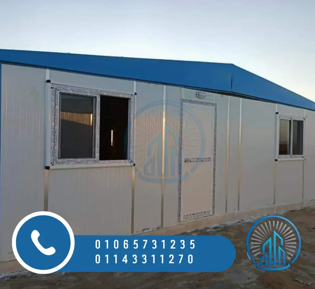 مصنع كرفانات يخدم مدينة السادات