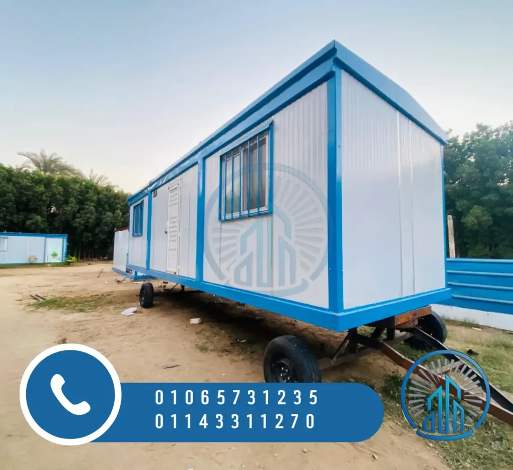 مصنع كرفانات يغطي العاصمة الإدارية